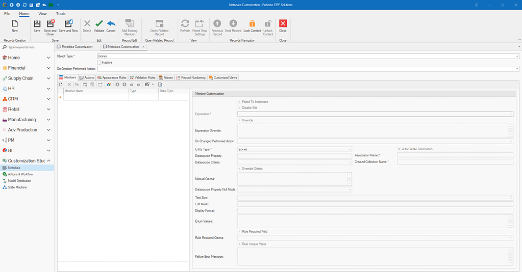 Metadata Customization - Desktop Version