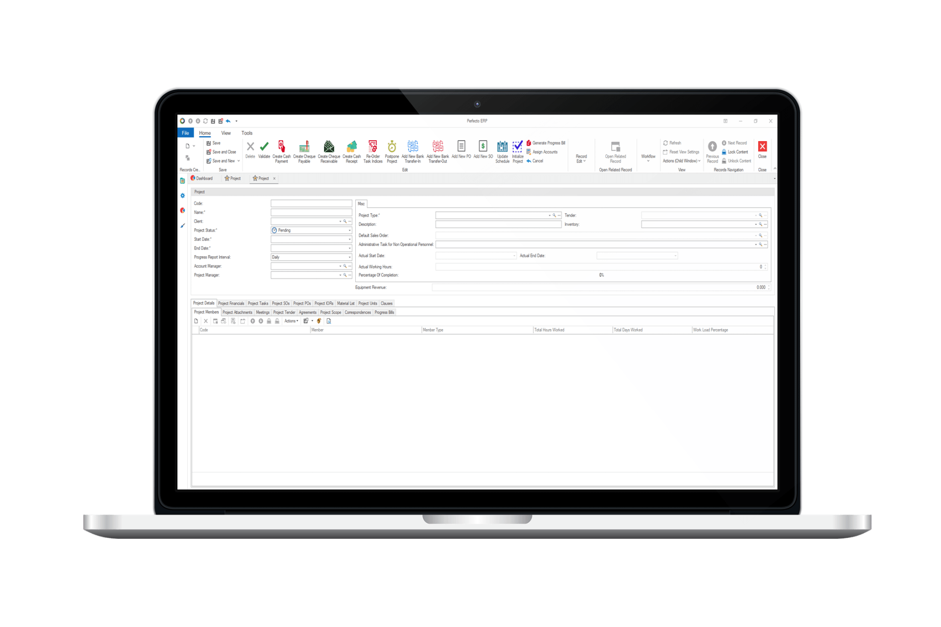 Perfecto PMS 4 Project Management